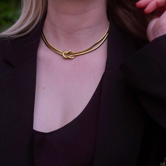 Knot Double Choker