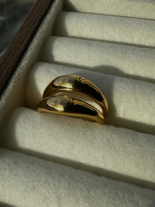 Double Dome Ring