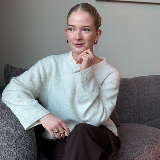 Chunky Oval Earrings 